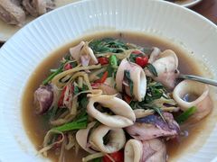 九层塔炒鱿鱼-乡亲鹅肉城(吴江店)