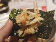 -草家酱蟹炭火烤肉店(珲春南路一店)