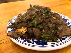 干煸羊血-青年路烩面馆(绿地世纪城店)