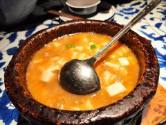 虾仁鸡汤豆腐-绿茶餐厅(光谷世界城步行街店)