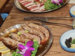 -明洞阿姨·韩式酱蟹烤肉·创意料理(三元桥店)