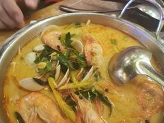 招牌冬阴动海鲜锅-春风十里烧烤音乐吧(实力乐队驻唱三元里店)