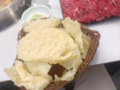 炸腐皮-牛品福潮汕牛肉火锅(旺庄店)