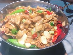 干锅豆皮-小菜园新徽菜(常州武进吾悦店)