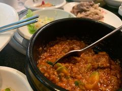 牛肉大酱汤-本家韩国烤肉(财富大厦店)