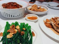 油渣炒菜心-勝記酒家·37年老字号·经典粤菜(南山花园城店)