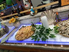 自助取餐区-悦橙烤肉海鲜自助(中央大街店)