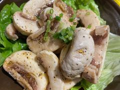 XO酱爆口蘑-胖记烤肉(江汉路店)