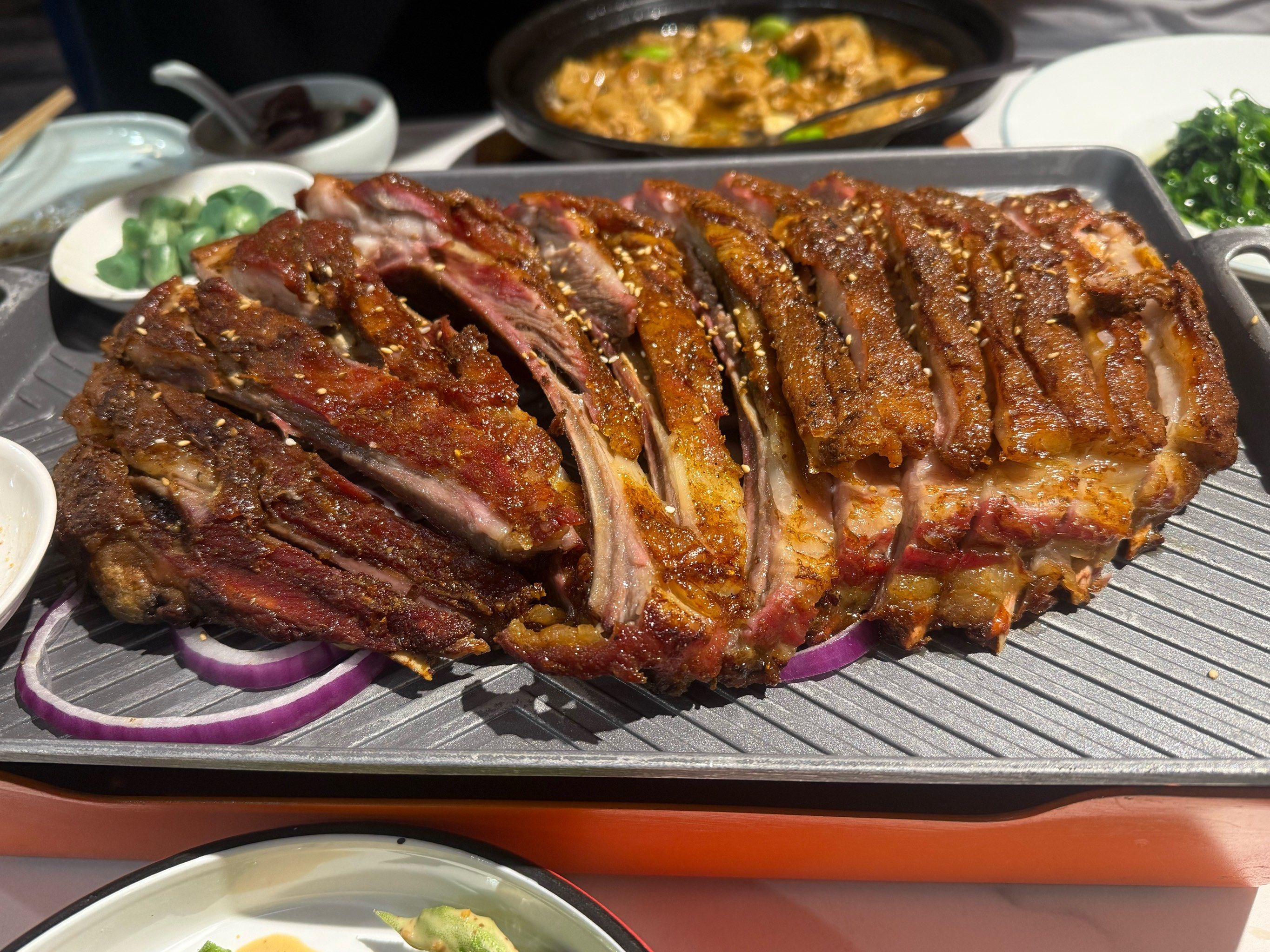 烤羊排特别好吃