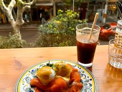 三文鱼班尼迪克-Alimentari早午餐(安福路店)