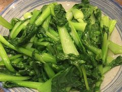 炒小青菜-九华山聚龙大酒店