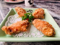 蛋黄鸡翅小份-新白鹿餐厅(松江开元地中海店)