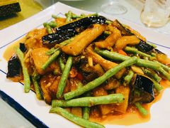 豆角茄条-阿费夫清真餐厅