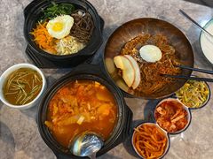 韩式石锅拌饭-屋里家延边朝鲜族冷面(梅林3店)