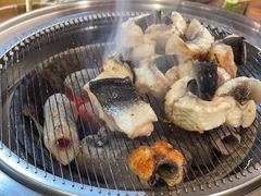 -围炉肉舍•炭烤活鳗•丹东海鲜烤肉(步行街店)