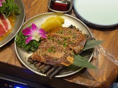 -明洞阿姨·韩式酱蟹烤肉·创意料理(三元桥店)