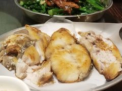 叉烧炒芥兰-农汤老店(顺联公园里店)