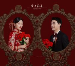 点击看大图 -红番婚纱礼服