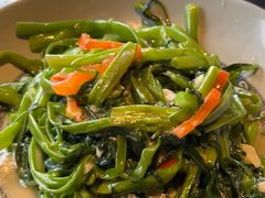 马拉盏炒通菜-大头虾越式风味餐厅(光明广场店)