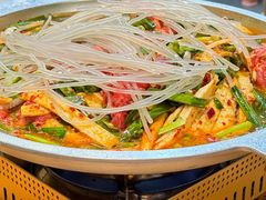 牛肉八带鱼饼土豪锅-京玉菲饭店(李村店)