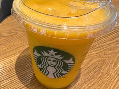 芒果西番连果茶星冰乐-星巴克(北京王府井店)