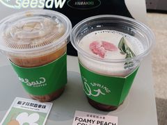 云朵桃桃冷翠-Seesaw Coffee(上生新所店)