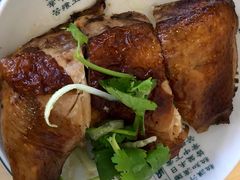 烤鸡腿-百叶温州馄饨