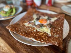 鸡蛋蘑菇熏肉荞麦可丽饼-RAC BAR(安福路店)