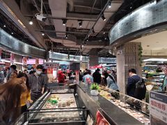 自助取餐区-盒马鲜生(金桥国际广场店)