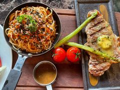 牛排意面套餐-Lets burger非常汉堡·环球风味(蓝色港湾店)