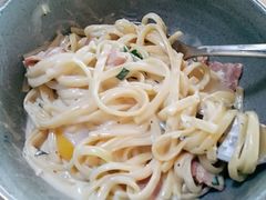 奶油培根半熟蛋意面-EN SPACE恩空间