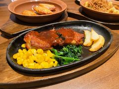 黑胡椒酱浇烤鸡排-萨莉亚意式餐厅(南京龙湾天街店)