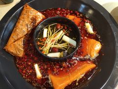 菌汤子母锅-蜀家渝重庆火锅(南屏街店)