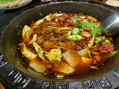受气牛肉微辣锅小锅-受气牛肉·耙牛肉火锅(水晶郦城店)