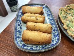 炸牛奶-福州人铭小吃