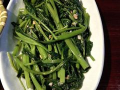蒜香空心菜-悟长年潮汕菜砂锅粥(圣熙8号店)