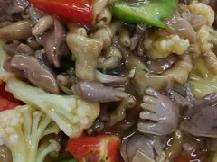 花菜炒下水-老杨饭店(万科里店)