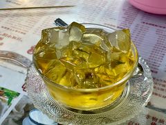 茉莉花水晶冰凉粉加蜂蜜-周大娘牛乳(旧寨古村总店)