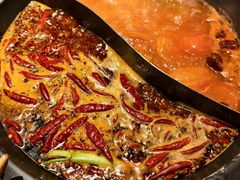 麻辣牛油x阳光番茄鸳鸯锅-蜀大侠火锅(总府路店)