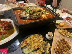 现烤活鱼-新凯旋烧烤·燕姐千岛湖土菜