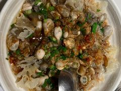 葱油捞东海海蛎-食锦记·福建私房菜(浦西万达店)