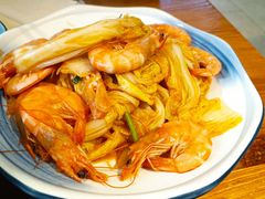 大虾烧白菜-1937青岛老味道·海肠捞饭·青岛菜(大鲍岛栈桥店)