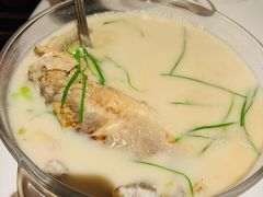 浓汤雪菜黄鱼小馄饨汤-玫瑰厅上海菜(兴国路店)