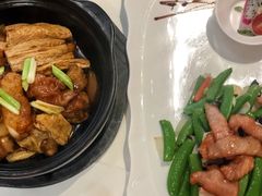 碧绿炒双脆-广州塔晖粤轩中餐厅
