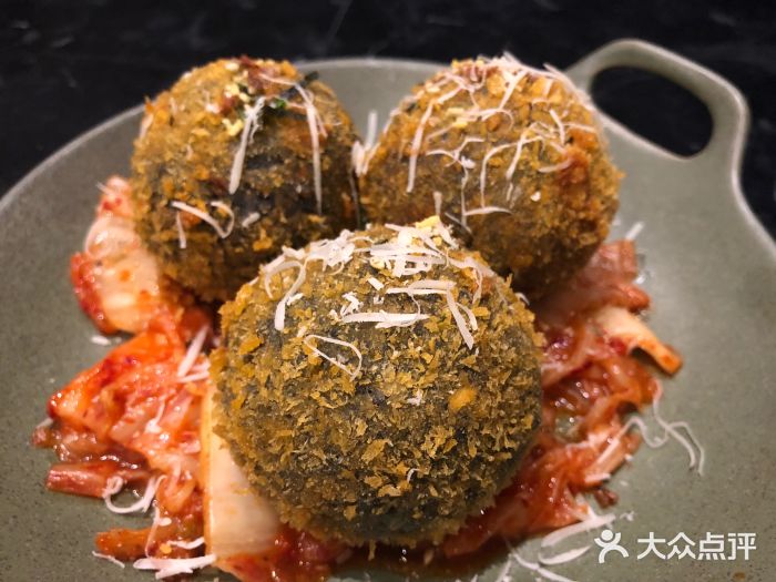 KCOOKING概念韩餐(世茂52+店)墨鱼芝士饭团图片