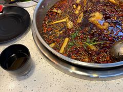 中辣锅底-味之绝热血美蛙鱼火锅(中坝店)