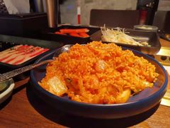 泡菜五花肉拌饭-新石器烤肉(中房金谊广场店)