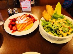 凯撒鸡肉色拉-Pancakes on the rocks(Darling Harbour)