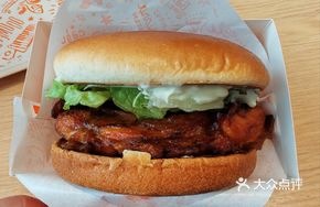 Popeyes' Secret Cajun Grilled Chicken Leg Burger