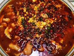 水煮肉片-付掌柜在成都·热炒砂锅集(金禾店)